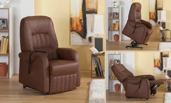 sie sehen ein Ledersessel mit Funktion - Relax und Aufstehhilfe